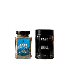 Deals, Discounts & Offers on  - Rage Coffee Combo - Instant Coffee And Drinking Chocolate Powder Mix | 50 gms & 100 gms | Crme Caramel Flavoured Coffee | Made In India