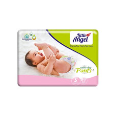 Deals, Discounts & Offers on Baby Care - Little Angel Extra Dry Baby Pants Diaper, Small (S) Size, 84 Count, Super Absorbent Core Up to 12 Hrs. Protection, Soft Elastic Waist Grip & Wetness Indicator, Pack of 1, Upto 7kg