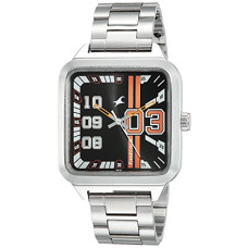 Deals, Discounts & Offers on Men - Fastrack Varsity Analog Silver Dial Men's Watch-3179SM02 / 3179SM02/3179SM02