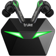 Deals, Discounts & Offers on  - truke BTG1 Earbuds with Game Mode, 48H Playtime, Quad Mic ENC, 13mm driver, AAC codec Bluetooth Gaming Headset(Black, True Wireless)