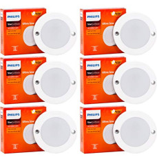 Deals, Discounts & Offers on  - Philips 59289-pk6 3 Watts LED Cabinet Light, White, Striker
