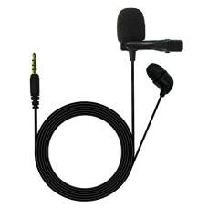 Deals, Discounts & Offers on  - JBL Commercial CSLM20 Auxiliary Omnidirectional Lavalier Microphone, Earphone For calls, Video Conferences, And Monitoring, Black, Small
