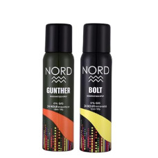 Deals, Discounts & Offers on Beauty Care - NORD Deodorant Body Spray - Gunther and Bolt 120 ml each (Pack of 2)