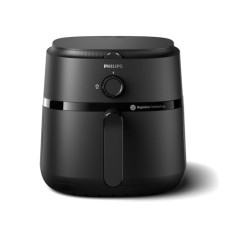 Deals, Discounts & Offers on  - PHILIPS Air Fryer NA130/00, uses up to 90% less fat, 1700W, 6.2 Liter, with Rapid Air Technology (Black), Extra Large