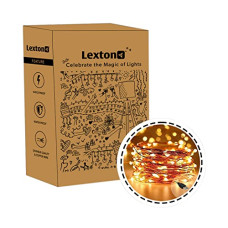 Deals, Discounts & Offers on  - Lexton 5 m Copper String Light | Warm White | 5 m | USB Sourced | USB Cable Included |