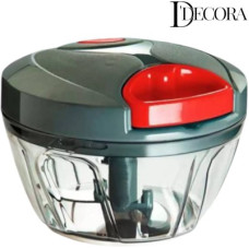 Deals, Discounts & Offers on  - DDecora 3 Stainless Steel Blade, powerful mini handy quick 450 ml (GRAY) Vegetable & Fruit Chopper(1)