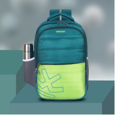Deals, Discounts & Offers on  - WROGNLarge 35 L Laptop Backpack SQAURISH PATACHES(Green)