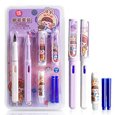 Deals, Discounts & Offers on Stationery - FunBlast Fountain Pen For Students, Erasable Pen Set For School Stationery Gift for Kids, Birthday Return Gift, Pen for Office, School Stationery Items