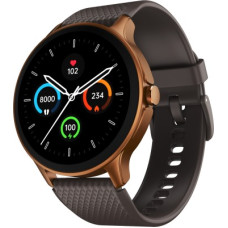 Deals, Discounts & Offers on  - Noise Fuse 1.38'' Round Display with Bluetooth Calling, Metallic Finish,IP68 Rating Smartwatch(Brown Strap, Regular)