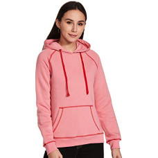 Deals, Discounts & Offers on Women - [Sizes S, M] Amazon Brand - Eden & Ivy Women Cotton Blend Hooded Sweatshirt
