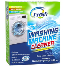Deals, Discounts & Offers on  - Washing Machine Cleaner Tablets 24 Pack, Descaling Powder Tablets - Deep Cleaning Tablets For Front Loader & Top Load Washer, Clean Inside Drum And Laundry Tub Seal - 1 Year Supply