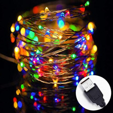 Deals, Discounts & Offers on  - Lexton Copper String Led Light (5 M - Multicolor)