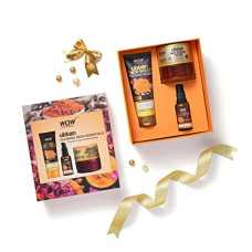 Deals, Discounts & Offers on Beauty Care - WOW Life Science Wow Skin Science Ubtan Glowing Skin Essential Gift Kit For Men&Women|Premium Luxury Gift Set|Skin Care Gift Kit For Him&Her|Face Wash,Face Serum,Face Scrub|Combo Pack Of 3