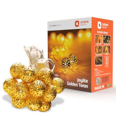 Deals, Discounts & Offers on  - Orient Electric JOYLITE Golden TORAN Light Warm White