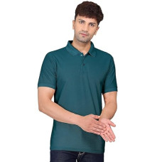 Deals, Discounts & Offers on Men - [Sizes XS, S, M, L, XL, 2XL, 3XL] HOODMASTAR Men's Regular Fit Solid Polo Half Sleeve T-Shirt