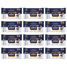 Deals, Discounts & Offers on  - SENYAR Bed and Bath Adult Wipes Enriched with Aloe Vera and Vitamin(10 Wipes per Pack, Pack of 12)