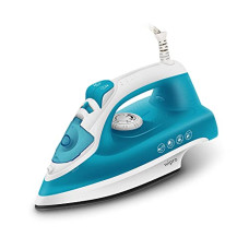 Deals, Discounts & Offers on Irons - Wipro Vesta 1380Watt Powerful Steam Iron|Smart Light Sensor|250ml Water tank|Self Clean Function|20g/min Steam|Scratch resistant soleplate|Vertical&Horizontal Steaming|.8g/Steam shot Blue