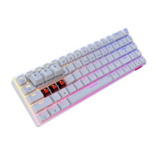 Deals, Discounts & Offers on  - Portronics Hydra 10 Mechanical Wireless Gaming Keyboard with Bluetooth 5.0 + 2.4 GHz, RGB Lights 16.8 Million Colors, Type C Charging, Compatible with PCs, Smartphones and Tablets(Red)
