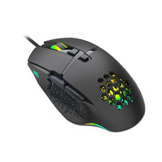 Deals, Discounts & Offers on  - CLAW Dawon Wired Gaming Mouse, 6400 DPI with 8 Programmable Buttons via Customization Software and 6 RGB Backlight Modes