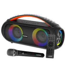 Deals, Discounts & Offers on  - [Use Canara Bank Credit Card] Blaupunkt Newly Launched Atomik BB50 Wireless Bluetooth Party Speaker 50 watts I Premium HD Sound and Monstrous Bass I Karaoke with Mic I TurboVolt Charging I RGB Lights