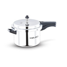 Deals, Discounts & Offers on Cookware - Bajaj PCX OLPC 5L Induction Bottom Stainless Steel Pressure Cooker