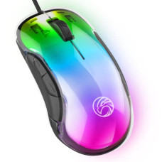 Deals, Discounts & Offers on  - iGear Hawk Wired Gaming Mouse with 8 Customisable Buttons|Dynamic 6 RGB Light Modes|4 Custom Profile Modes|12800 DPI Tracking|Lightweight Black RGB Gaming Mouse|Compatible with iOS,Android & Windows