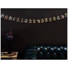 Deals, Discounts & Offers on  - Amazon Brand - Solimo String LED Lights with Photo Clips, Battery-Operated, (Warm White, 10 Clips), 12 CM