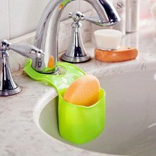 Deals, Discounts & Offers on  - Pindia Convenient Sponge Holder Sink Holder Soap Dish Clean & Dry Soap Holder Kitchen Gadget Organizer