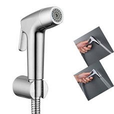 Deals, Discounts & Offers on  - ALTON SHR20940 Dual Flow Health Faucet with SS-304 Grade 1.25 Meter Flexible Hose Pipe and Wall Hook (Chrome Finish), Polished, Acrylonitrile Butadiene Styrene, Silver