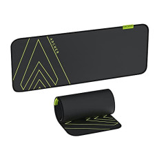 Deals, Discounts & Offers on  - Archer Tech Lab Quiver 300 XL Gaming Mousepad, Night Glow Design, Anti Fray Edges, High Speed+Low Friction Jacquard Cloth Surface, Hexagonal Anti Skid Base, Water-Resistant, Sturdy Multi-Layer Built