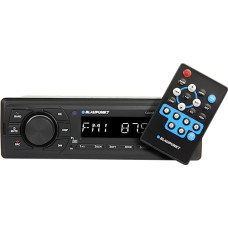 Deals, Discounts & Offers on  - BLAUPUNKT Car Stereo Colombo-130BT Digital Media Receiver, 1 DIN, 4x50 watts with Dual USB Ports (Music & Charging), Bluetooth, AUX in, FM, Hands Free Calling & Remote Control