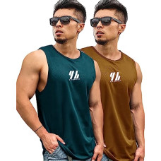 Deals, Discounts & Offers on Men - [Size S] EYEBOGLER Mens Cotton Blend Vest