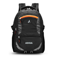 Deals, Discounts & Offers on Laptop Accessories - ADISA 32L large laptop backpack office bag college travel back pack with rain cover (Black)