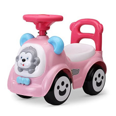 Deals, Discounts & Offers on  - LuvLap Sunny Ride on & Car for Kids with Music & Horn Steering, Push Car for Baby with Backrest, Safety Guard, Under Seat Storage & Big Wheels, Ride on