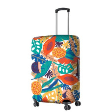 Deals, Discounts & Offers on  - Nasher Miles Polyester 65 cm (24 Inch) Medium Protective Luggage Cover - Tropical