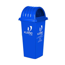 Deals, Discounts & Offers on  - Cello Kleeno Dome Lid Plastic Garbage Dustbin Bucket 80 LTR - Blue