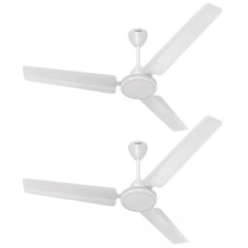 Deals, Discounts & Offers on  - Havells 1200mm Mozel ES Ceiling Fan | Best in class base fan, High Air Delivery, Energy Saving, 100% Pure Copper Motor | 2 Year Warranty | (Pack of 2, Elegant White)