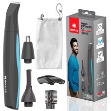 Deals, Discounts & Offers on Health & Personal Care - [Use Apay Card] Havells Multi Grooming Kit Gs6532, 5-In-1 With Protective Combs, Rechargeable - All-In-One Trimmer Comes Wth Pouch, Corded Electric (Grey)