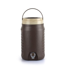 Deals, Discounts & Offers on  - Cello Igloo Pastic Insulated Water Jug | Thermos Jug | Inner Stainless Steel Jug | Leak Proof Jug | Easy to Carry | 6 litres, Brown