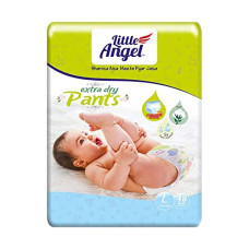 Deals, Discounts & Offers on Baby Care - Little Angel Extra Dry Baby Pants Diaper, Large (L) Size, 48 Count, Super Absorbent Core Up to 12 Hrs. Protection, Soft Elastic Waist Grip & Wetness Indicator, Pack of 1, 8-14kg