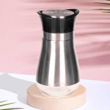 Deals and Offers on - Kuber Industries Salt Shaker Box | Stainless Steel Pepper Shaker Box | Chilli Flakes Seasoning Sprinkler Box | Namak Daani | Dining Table Masala Box Dabbi | Gray Deals, Discounts & Offers on - Kuber Industries Salt Shaker Box | Stainless Steel Pepper Shaker Box | Chilli Flakes Seasoning Sprinkler Box | Namak Daani | Dining Table Masala Box Dabbi | Gray
