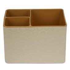 Deals, Discounts & Offers on  - Kuber Industries Cutlery Holder | Plastic Stationery Box | Stationery Organizer | Cutlery Organizer | Kitchen Organizer | InStyle Cutlery Stand | Sandy Brown