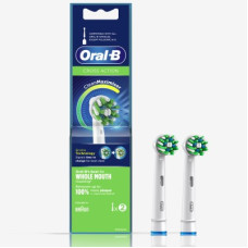 Deals, Discounts & Offers on Electronics - Oral-B Power Cross-action 2 Replacement Heads Electric power toothbrush refill heads 2s pack Electric Toothbrush(Multicolor)