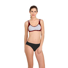 Deals, Discounts & Offers on Women - Fashion Comfortz Sports Bra and Panty Set,Ladies Undergarments