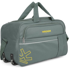Deals, Discounts & Offers on  - WROGN70 L Strolley Duffel Bag - WRN-70L 24 INCH WHEEL DUFFLE Traveling Travel Duffel Waterproof - Grey - Large Capacity