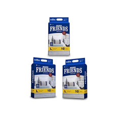 Deals, Discounts & Offers on  - Friends Premium Underpads, Large 60 X 90 cm, Super Absorbent Polymer & Soft Surface, 10s Pack