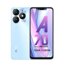 Deals and Offers on Electronics - itel A70 Smartphone | 12GB* RAM, 128GB Storage | 8MP AI Selfie Camera | 5000mAh Battery | Type-C Charging | Dynamic Bar | Azure Blue Deals, Discounts & Offers on Electronics - itel A70 Smartphone | 12GB* RAM, 128GB Storage | 8MP AI Selfie Camera | 5000mAh Battery | Type-C Charging | Dynamic Bar | Azure Blue