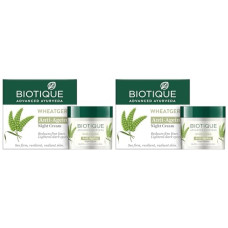Deals and Offers on Beauty Care - Biotique Wheat Germ Anti- Ageing Night Cream | Reduces Fine Lines | Lightens dark Spots | 100% Botanical Extracts | Suitable Deals, Discounts & Offers on Beauty Care - Biotique Wheat Germ Anti- Ageing Night Cream | Reduces Fine Lines | Lightens dark Spots | 100% Botanical Extracts | Suitable