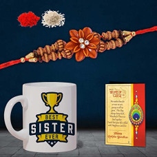 Deals and Offers on - CraftVatika Rakhi Gift for Sister, Raksha Bandhan Rakhi for Sister, Rakhi with Mug Rakhi Deals, Discounts & Offers on - CraftVatika Rakhi Gift for Sister, Raksha Bandhan Rakhi for Sister, Rakhi with Mug Rakhi