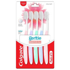 Deals and Offers on - Colgate Gentle Sensitive Care Ultra Soft Bristles Toothbrush - 5Pcs Deals, Discounts & Offers on - Colgate Gentle Sensitive Care Ultra Soft Bristles Toothbrush - 5Pcs